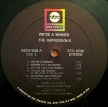 Load image into Gallery viewer, The Impressions : We&#39;re A Winner (LP, Album)