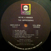 Load image into Gallery viewer, The Impressions : We&#39;re A Winner (LP, Album)