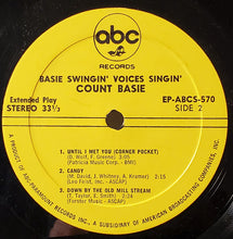 Load image into Gallery viewer, Count Basie With The Alan Copeland Singers : Basie Swingin' Voices Singin' (7", EP)