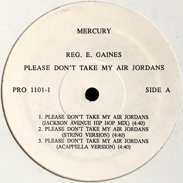 Reggie E. Gaines : Please Don't Take My Air Jordans (12