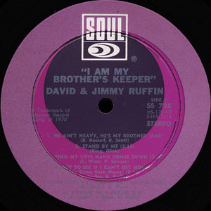 The Ruffin Brothers : I Am My Brother's Keeper (LP, Album)