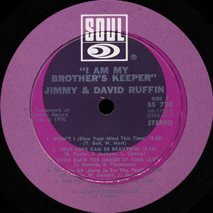 The Ruffin Brothers : I Am My Brother's Keeper (LP, Album)