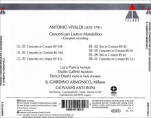 Load image into Gallery viewer, Antonio Vivaldi - Il Giardino Armonico : Concerti Per Liuto E Mandolino (CD, Album)