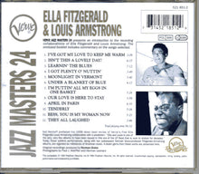 Load image into Gallery viewer, Ella Fitzgerald &amp; Louis Armstrong : Verve Jazz Masters 24 (CD, Comp)