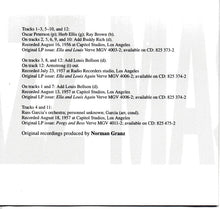 Load image into Gallery viewer, Ella Fitzgerald &amp; Louis Armstrong : Verve Jazz Masters 24 (CD, Comp)