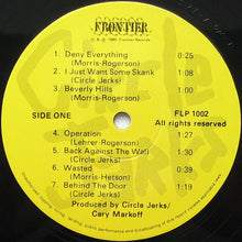 Load image into Gallery viewer, Circle Jerks : Group Sex (LP, Album, RP)