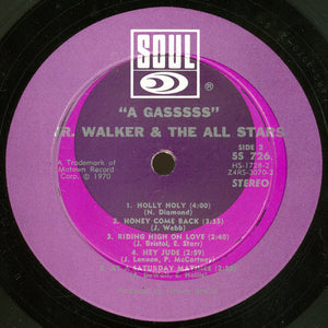 Junior Walker & The All Stars : A Gasssss (LP, Album, Hol)