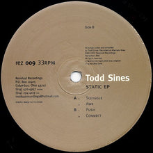 Load image into Gallery viewer, Todd Sines : Static EP (12&quot;, EP)