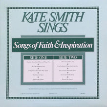 Load image into Gallery viewer, Kate Smith (2) : Songs of Faith &amp; Inspiration (LP, Album, RM, Dig)