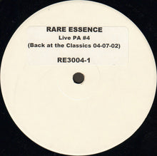 Load image into Gallery viewer, Rare Essence : Live PA #4 (Back At The Classics 04-07-02) (LP, W/Lbl)