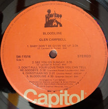 Load image into Gallery viewer, Glen Campbell : Bloodline (LP, Album)