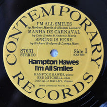 Load image into Gallery viewer, Hampton Hawes : I'm All Smiles (LP, Album)