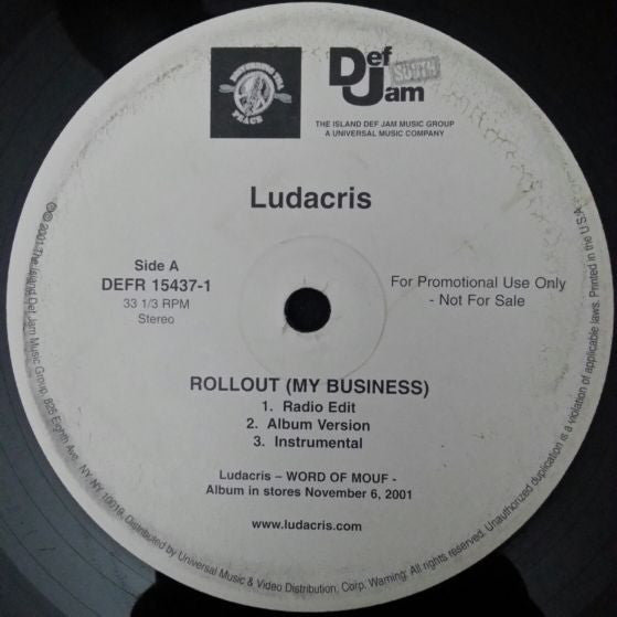 Ludacris : Rollout (12