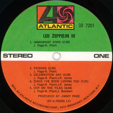 Load image into Gallery viewer, Led Zeppelin : Led Zeppelin III (LP, Album, LY )