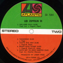 Load image into Gallery viewer, Led Zeppelin : Led Zeppelin III (LP, Album, LY )