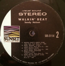 Load image into Gallery viewer, Sandy Nelson : Walkin&#39; Beat (LP, Album)