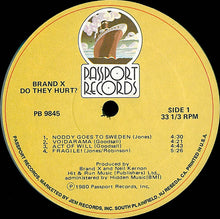 Load image into Gallery viewer, Brand X (3) : Do They Hurt? (LP, Album)