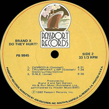 Load image into Gallery viewer, Brand X (3) : Do They Hurt? (LP, Album)