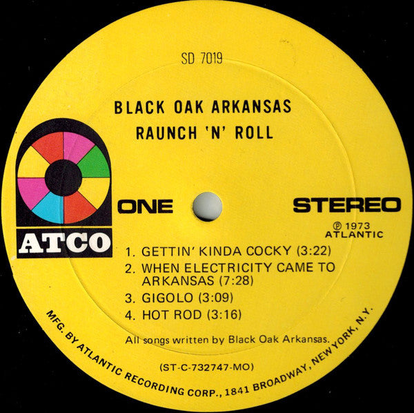 Buy Black Oak Arkansas : Raunch 'N' Roll Live (LP, Album, Mon