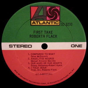 Roberta Flack : First Take (LP, Album, RE, RI )