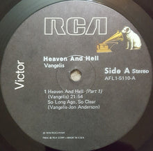 Load image into Gallery viewer, Vangelis : Heaven And Hell (LP, Album, RE)