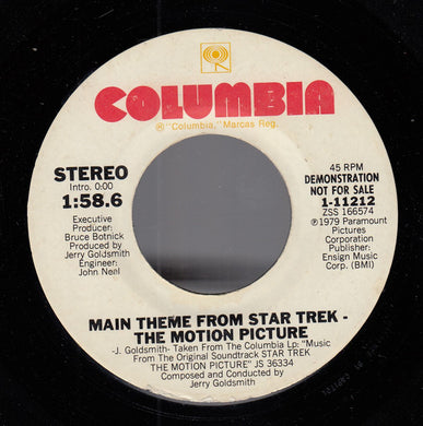 Jerry Goldsmith : Main Theme From Star Trek - The Motion Picture (7