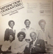 Load image into Gallery viewer, Reverend Cleavant Derricks And Family : Satisfaction Guaranteed (LP)