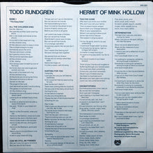 Load image into Gallery viewer, Todd Rundgren : Hermit Of Mink Hollow (LP, Album, Win)