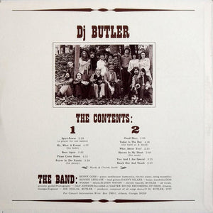 Dj. Butler : Spirit-Power (LP, Album)