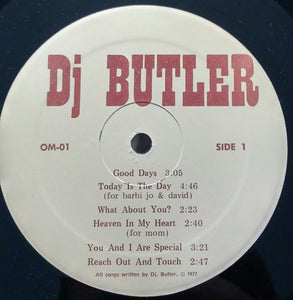 Dj. Butler : Spirit-Power (LP, Album)