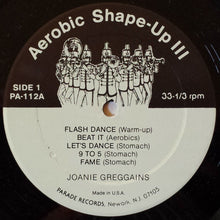 Load image into Gallery viewer, Joanie Greggains : Thin Thighs, Hips &amp; Stomach Aerobic Shape Up III (LP)
