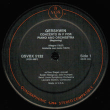 Load image into Gallery viewer, George Gershwin, Saint Louis Symphony Orchestra, Leonard Slatkin, Jeffrey Siegel : All The Works For Orchestra &amp; For Piano &amp; Orchestra (3xLP, Quad + Box, Album, Quad)