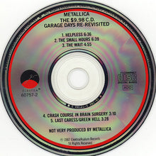 Load image into Gallery viewer, Metallica : The $9.98 C.D. - Garage Days Re-Revisited (CD, EP)