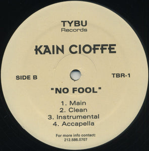 Kain Cioffe : Superstar (12", Single)