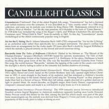 Load image into Gallery viewer, The London Promenade Orchestra : Candlelight Classics (CD, Comp, RM)