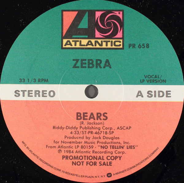 Zebra (8) : Bears (12