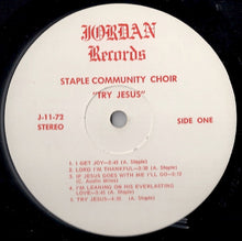 Load image into Gallery viewer, The Staple Community Choir* : Try Jesus (LP, Album)