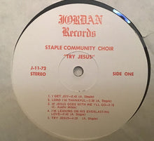 Load image into Gallery viewer, The Staple Community Choir* : Try Jesus (LP, Album)