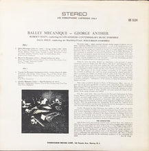 Load image into Gallery viewer, George Antheil / Carlos Chávez / Alan Hovhaness / Ronald LoPresti : Ballet Mecanique / Toccata For Percussion / October Mountain / Sketch For Percussion (LP)