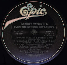 Load image into Gallery viewer, Tammy Wynette : Even The Strong Get Lonely (LP, Album)