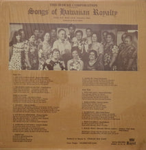 Load image into Gallery viewer, Charles K.L. Davis And The Kawaiahao Choir* : Songs Of Hawaiian Royalty (LP, Album)