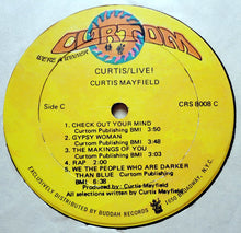 Load image into Gallery viewer, Curtis Mayfield : Curtis / Live! (2xLP, Album)