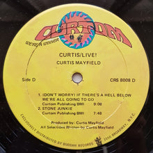 Load image into Gallery viewer, Curtis Mayfield : Curtis / Live! (2xLP, Album)