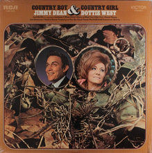 Load image into Gallery viewer, Jimmy Dean &amp; Dottie West : Country Boy &amp; Country Girl (LP, Album)
