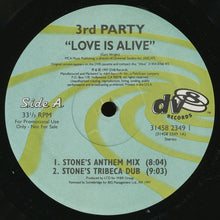 Load image into Gallery viewer, 3rd Party : Love Is Alive (12&quot;, Promo)