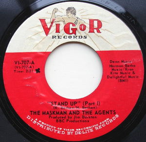 The Maskman And The Agents : Stand Up (7")