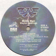 Load image into Gallery viewer, Waylon Jennings : Music Man (LP, Album)