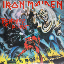Load image into Gallery viewer, Iron Maiden : The Number Of The Beast (LP, Album, Jac)