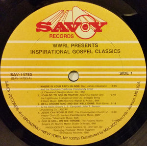 Various : WWRL Presents Inspirational Gospel Classics (LP, Comp)