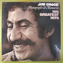 Load image into Gallery viewer, Jim Croce : Photographs &amp; Memories: His Greatest Hits (LP, Comp, RE, Gol)